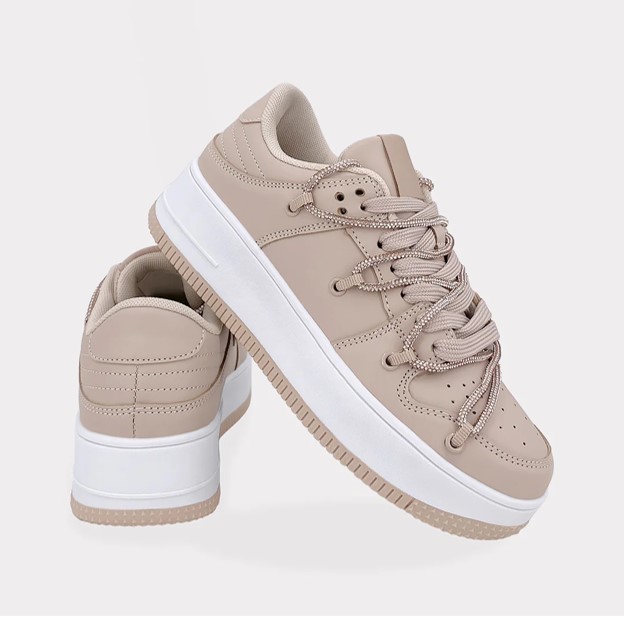 Tenis Cómodos Color Nude
