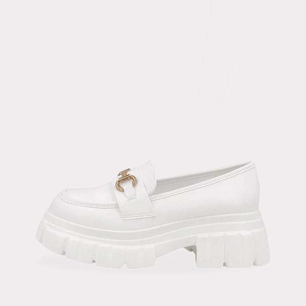 Mocasines Blancos para Mujer